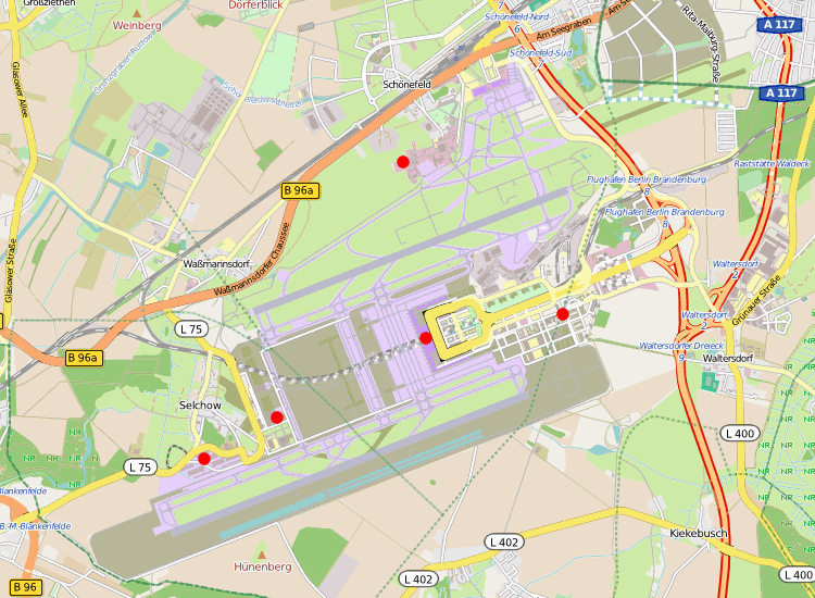 Flughafen BER Mobilfunk