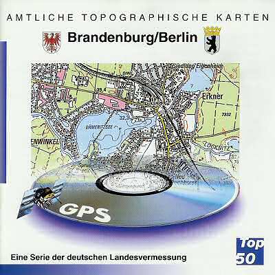 Cover - Amtliche Topograhische Karten Brandenburg und Berlin Version 2