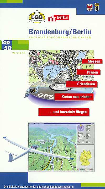 Cover - Amtliche Topograhische Karten Brandenburg und Berlin Version 4