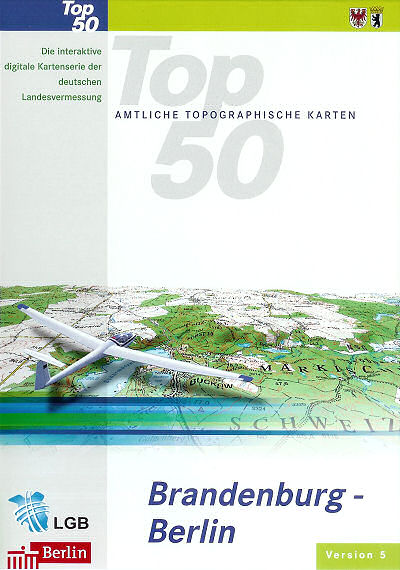 Cover - Amtliche Topograhische Karten Brandenburg und Berlin Version 5